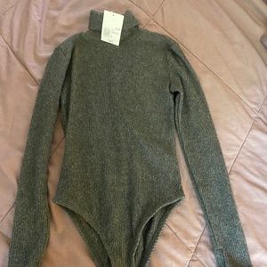 Turtleneck bodysuit